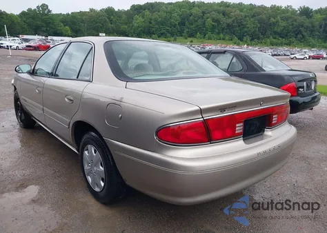 2001 Buick Century Custom z USA, uszkodzony, nr VIN 2G4WS52J811125904